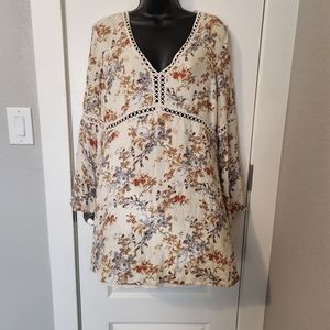 WAYF Floral Boho Mini